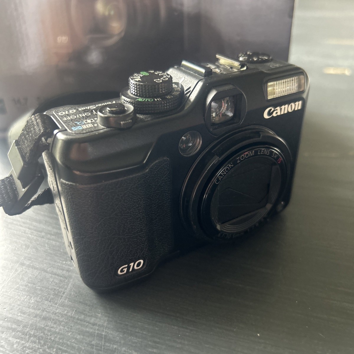 Canon PowerShot G10 Camera Compact 5x Optical Zoom 14.7MP Black