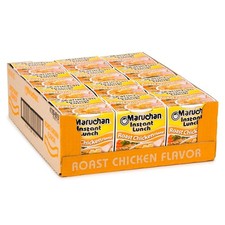 Maruchan Instant Lunch Roast Chicken Flavor, 2.25 Oz, Ounce (Pack of 12)