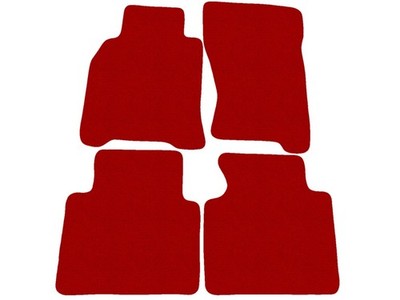 Basic Fußmatten, Autoteppiche für Infiniti M IV, Q70 2010-... Rot x14 Rand