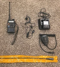 Tenway UV-5R Pro Black Dual Band Two Way Radio Walkie Talkie Pro FM Transceiver