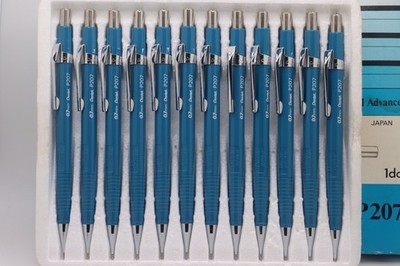 Vintage Pentel P207 0.7 mm Mechanical Pencils - One Dozen in Original Box