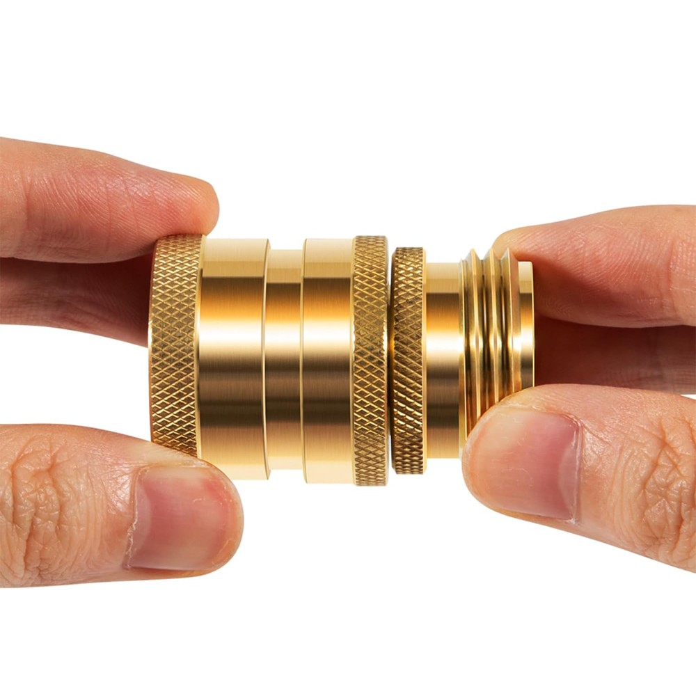 for Dramm 22729 Heavy Duty Brass Hose Coupler Quick Disconnect Connector 3/4"