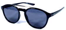 NIKE  KISMET  EV1203 001 Italy Black Aviator Sunglasses 54-19-145