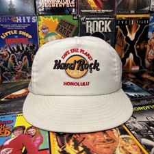 Hard Rock Cafe Honolulu 80s strapback hat