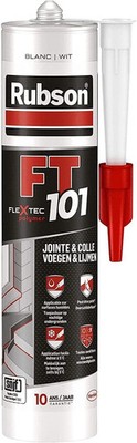 Rubson FT 101 schwarz, hochwertiger Polymer-Dichtstoff für Fugenmörtel, Risse, Verklebungen,
