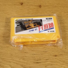 Nakajima Satoru F-1 Hero Nintendo Famicom VRE-F1 Boxed Tested Japan
