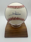 Jim Abbott Autographed  Signed Bobby Brown American League Baseball