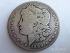 Morgan Dollars 1899-O Good w5.9 g