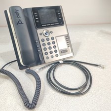 Poly Edge E450 VoIP Phone 2201-87030-001 Used NO PSU MINT CONDITION