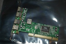 VIA VT6212L USB 2.0 PCI port card 5 ports 4 external + 1 internal