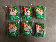 TY teenie Beanie baby #8 Scoop. Lot of 6