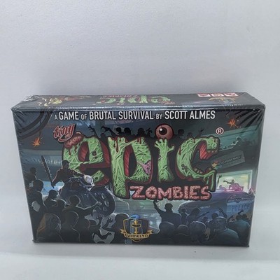 Tiny Epic Zombies a Board Game of Brutal Survival Gamelyn Games by Scott Almes 