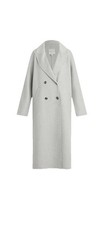 Favorite Daughter The Luca Wool-Blend Coat Light Gray Size - XS