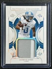 JAHMYR GIBBS 2025 NATIONAL TREASURES TREASURED PATCH HOLO SILVER 6/25 LIONS