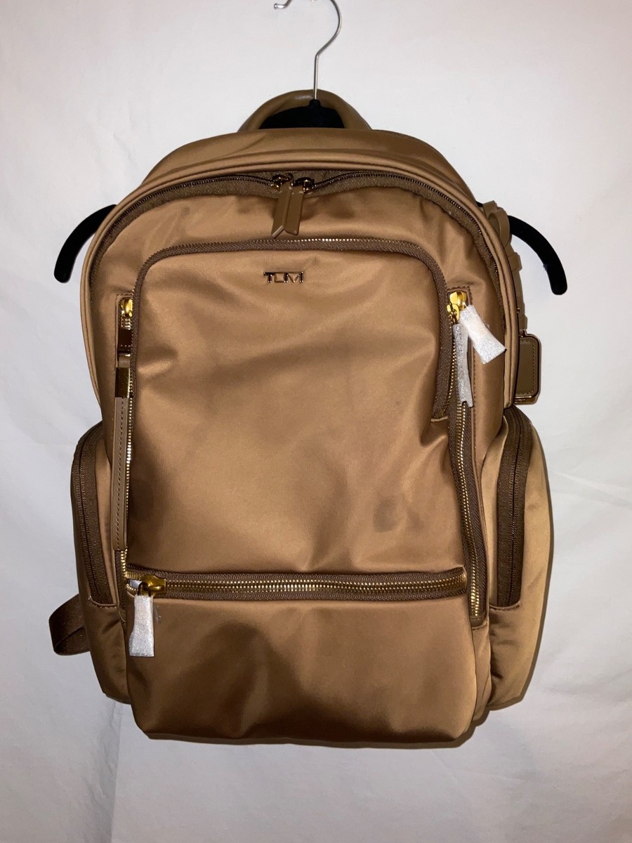 TUMI Celina Backpack Copper Nylon 2lbs 10.5”W x 16”H x 6.5”D | eBay