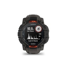 Garmin Instinct 3 Solar GPS Watch Black Solar Charging Heart
