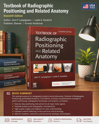 #ad Textbook of Radiographic Positioning and Related Anatomy Hardcover USA STOCK $85.97