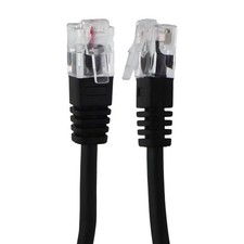Generic 3m/9-Foot RJ-11 to RJ-11 Telephone Cable - Black