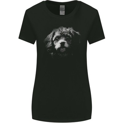 Cavapoo Hund Damen Breiter Schnitt T-Shirt