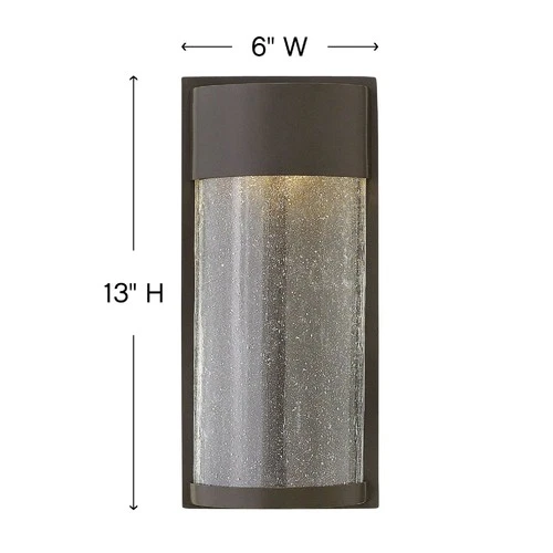 Hinkley Lighting 1340 Shelter 1 Light 12" Tall Integrated LED - Bronze - Picture 5 of 9
