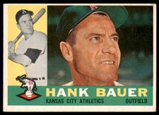 1960 Topps Set Break Hank Bauer #262 VG-VGEX