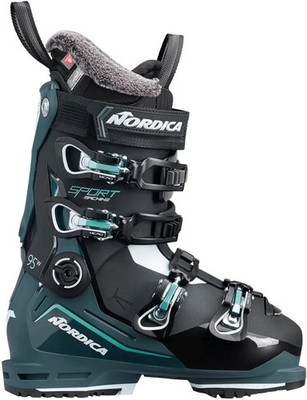 NEW!! 2025 Ladies Nordica Sportmachine 95 GW Boots-Charcoal-22.5