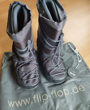 Original Flip*Flop Winter Schnee Stiefel Moon Boots, grau, Gr. EU 37/38, Neu