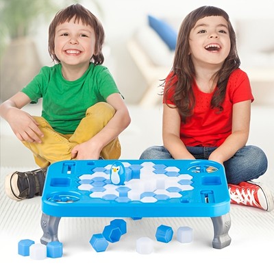 QJUHUNG Big Size Ice Breaker Game Save Penguin On Ice Block Family Funny Game Pe