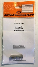 MOSQUITO EXHAUSTS RESIN scale 1/48