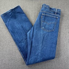 Levi's Men's 20517-0217 W36 L36 Blue Denim Jeans Made in USA Orange Tab Vintage