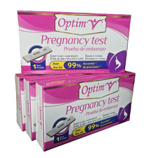 OptimV Pregnancy Test   4 Pack   New  Sealed   Expires 04/2026