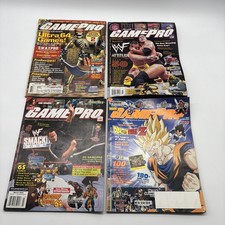 Gamepro Magazine Lot Of 4 March Issues 1996/126/138/162 - Vintage Dbz WWF