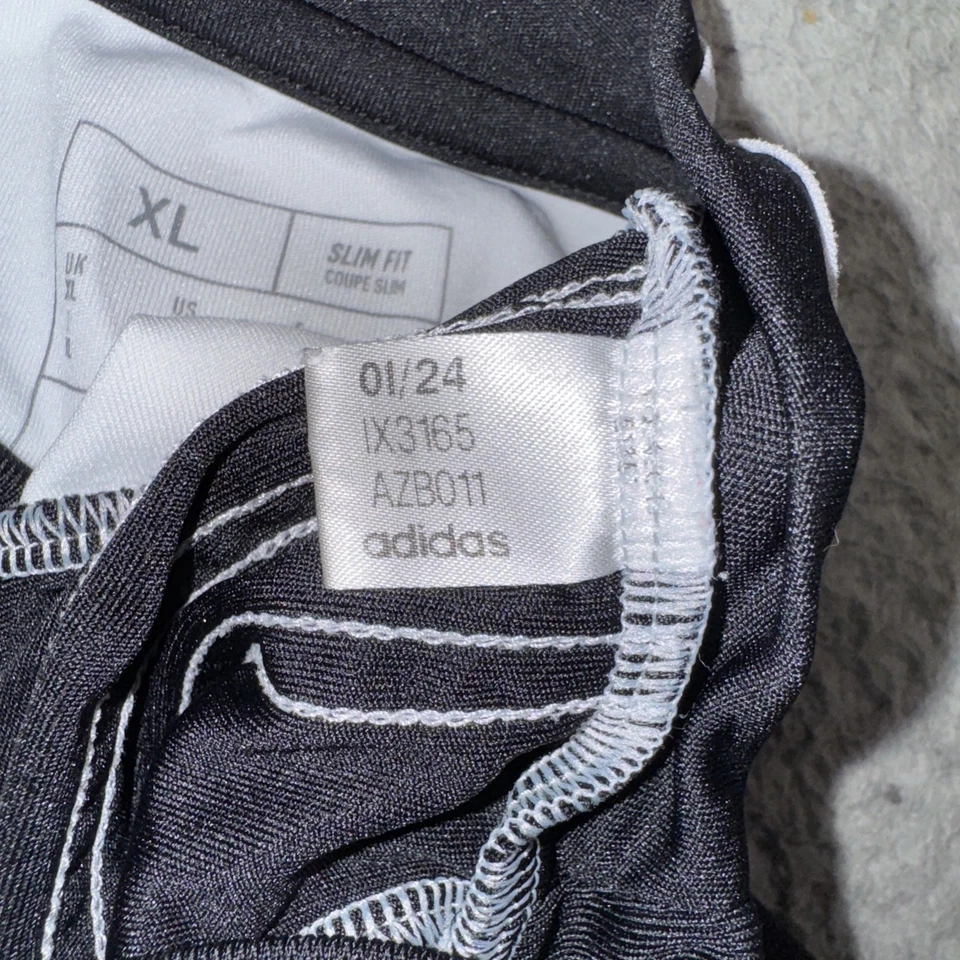 Adidas Newcastle United Jersey Mens XL Black Striped F.C. 24/25 Home Aeroready - Image 4 of 4