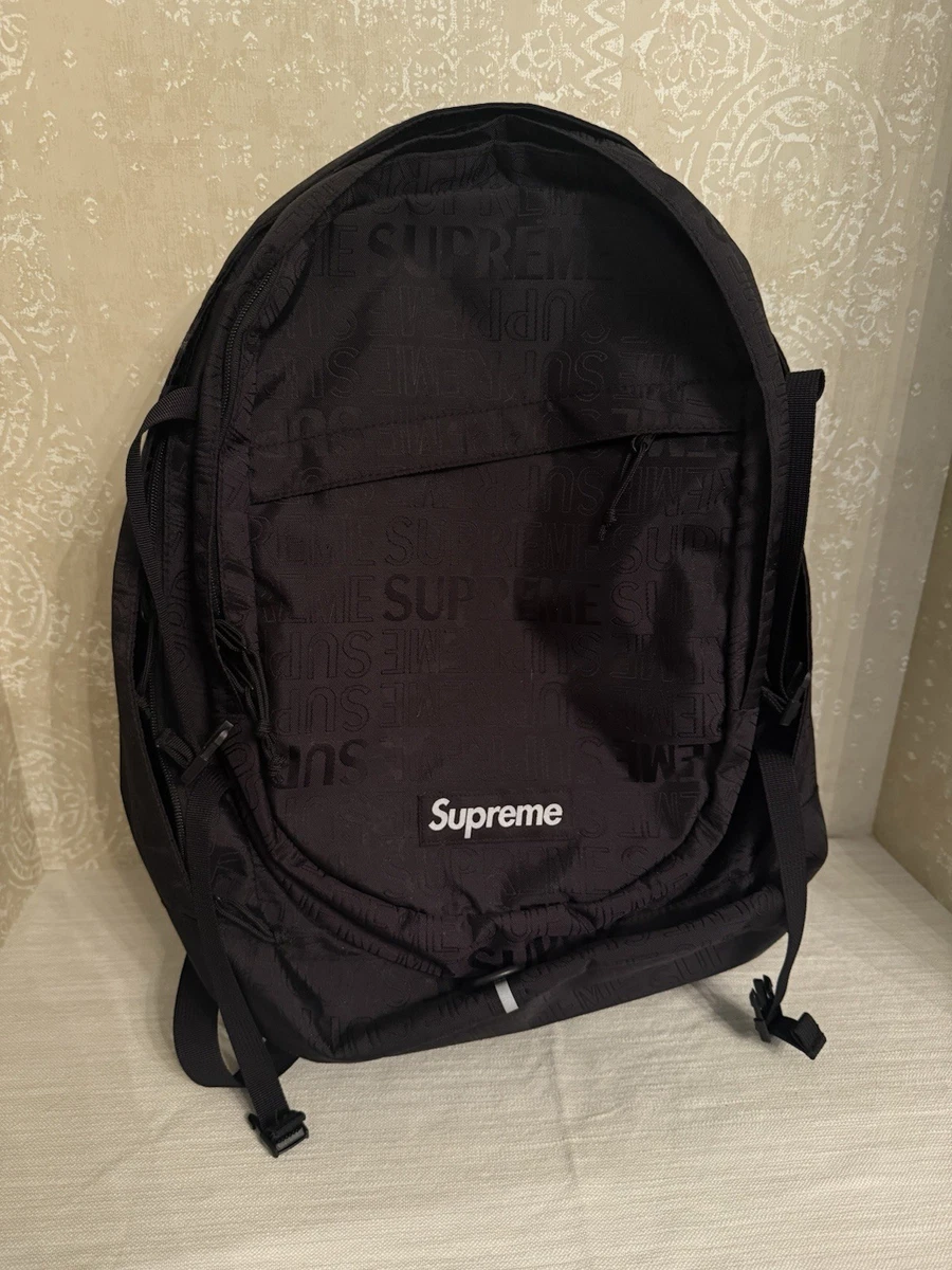 Supreme Black Backpack Backpacks, Bags & Briefcases for Men for