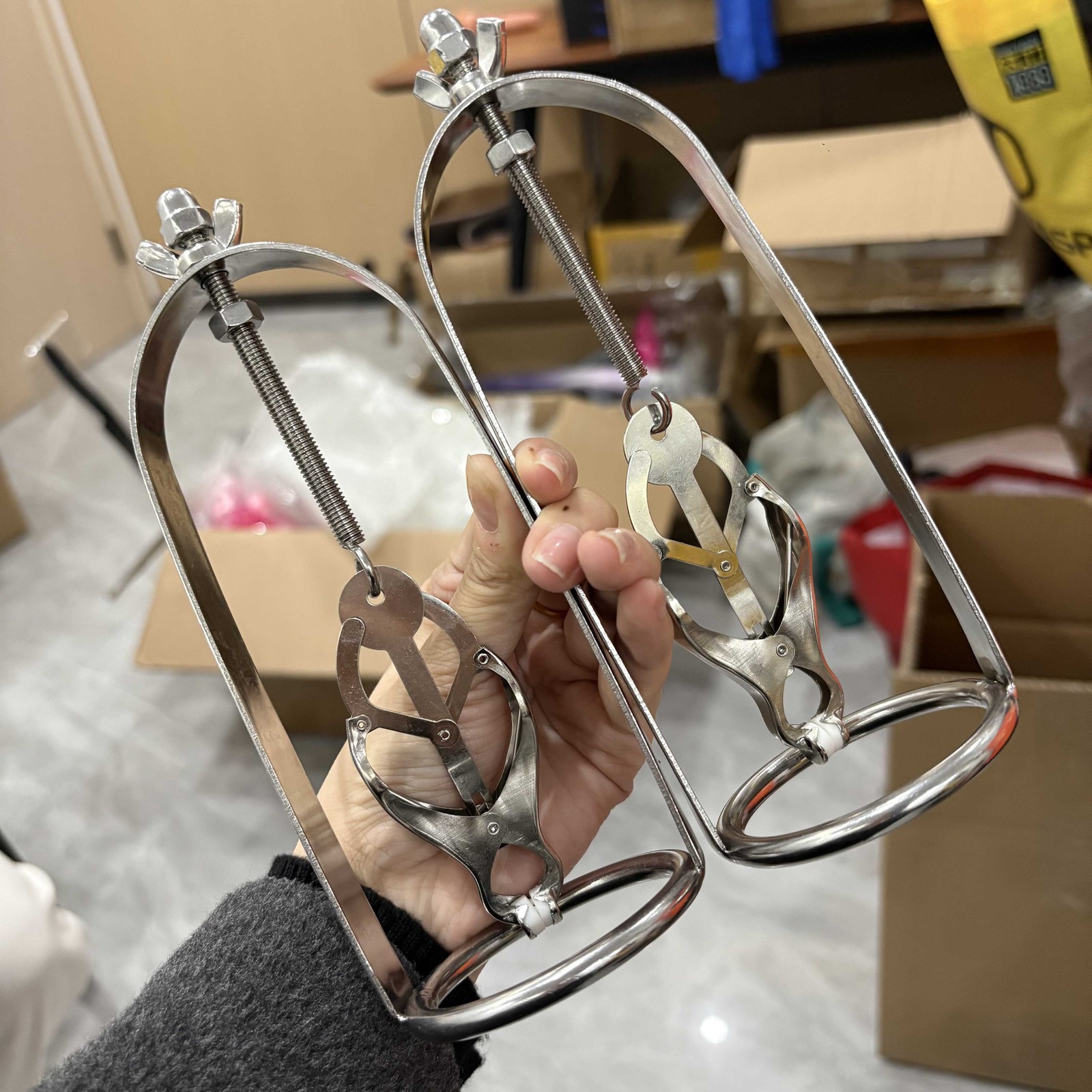 Nippel Brustklammern Clip Metallfessel Für Paare Sklavenspiele Couples Roleplay Nippel Brustklammern Clip Metallfessel Für Paare Sklavenspiele Couples Roleplay