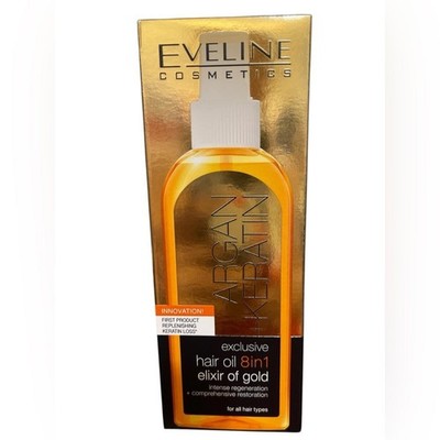 Argan Keratin Hair Oil 8 in 1  