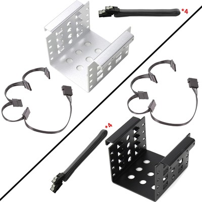 4-Bay 2.5 '' HDD Caddy Halterung, Unterstützung SATA und IDE-port, alle montage