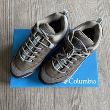 NIB COLUMBIA 1781142 055 WOMEN'S CRESTWOOD WIDE GRAPHITE/KETTLE HIKING SHOES 80