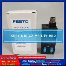 New SDE1-D10-G2-MS-L-PI-M12. FESTO 688544 Pressure switchFast Shipping