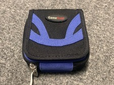 GameStop Protective Carrying Zip Case Nintendo Game Boy Advance SP BLUE