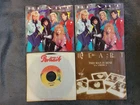 HEART 45 RPM 7" SINGLE LOT WHITE LABEL PROMO PICTURE SLEEVE MONO BARRACUDA