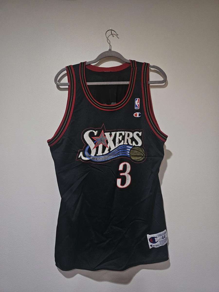 Preços baixos em Allen Iverson Philadelphia 76ers Preto Roupas e
