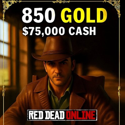 RDR2 850 Goldbarren + 75.000 $ Bargeld (NUR PC/NACHRICHT VOR KAUF)