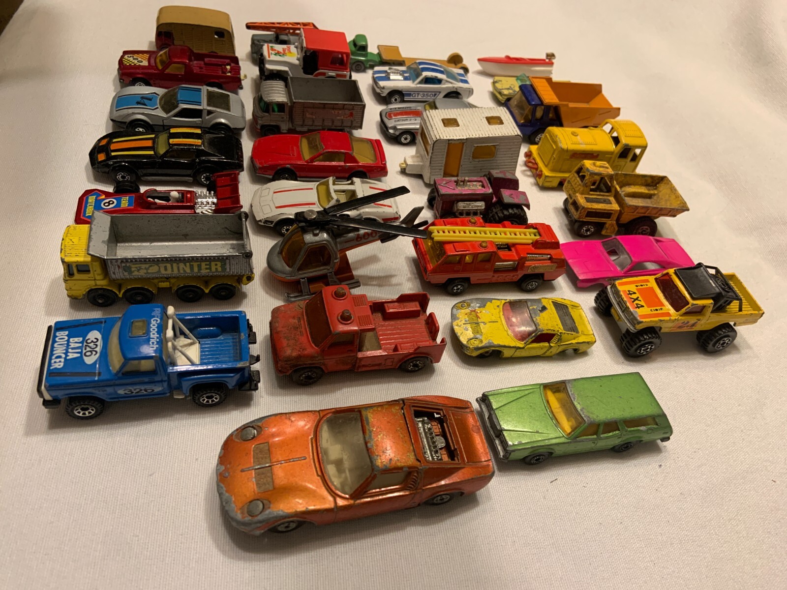 Matchbox Lesney England Diecast Lot of 30 Vintage Gray Wheels Speed Kings 1960s eBay