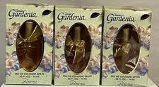 3 Classic Gardenia by Dana Eau de Cologne Spray 0.55 oz  each