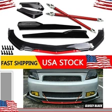 For Scion tc xb Front Bumper Lip Splitter Spoiler Body Kit Side /Skirt