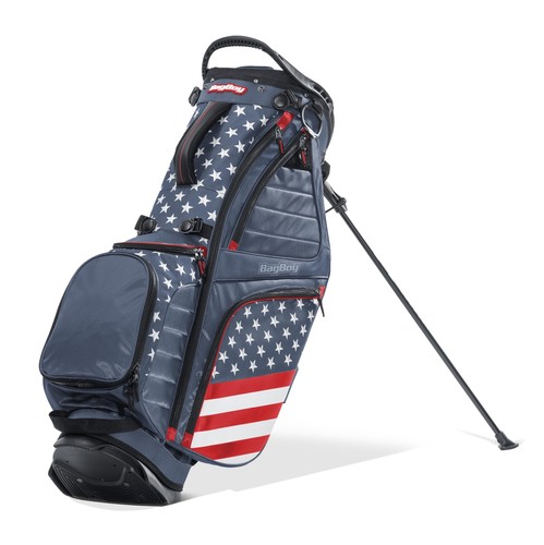 NEW Bag Boy HB-14 Hybrid Stand Bag - Blue/USA