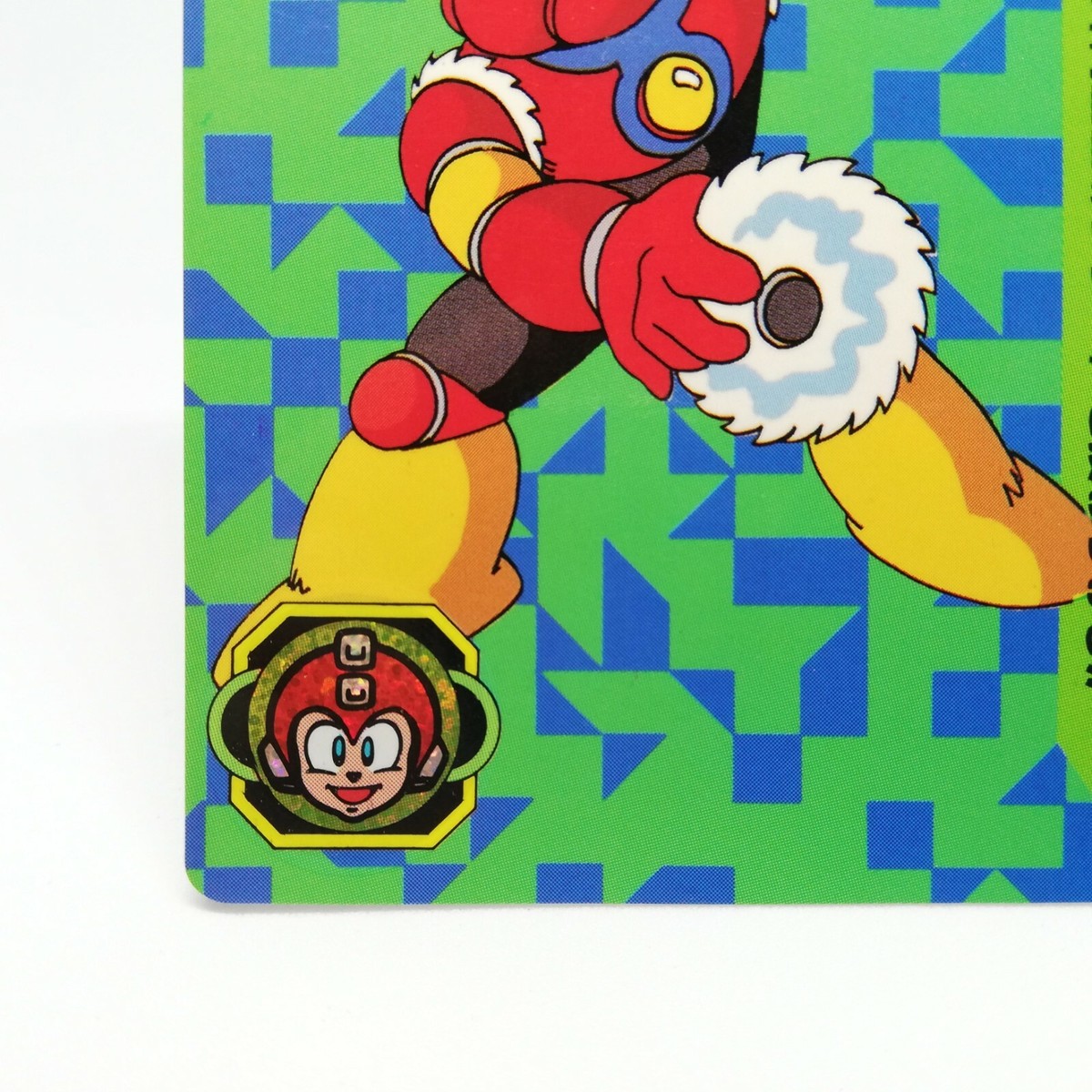 データカード デタカ  Man Ⅿetal Man 76 Ⅿega (Rock) man Card 2 3 4 5 6 CAPCOM 1992 MADE IN