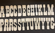 Lot 24 Foam Letters Alphabet Crafts Party Signs Walls Buildings 12