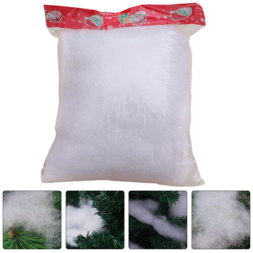 Holiday New Year Winter Artificial Snow Simulation Snowflake DIY Fluffy Snow - Picture 1 of 12